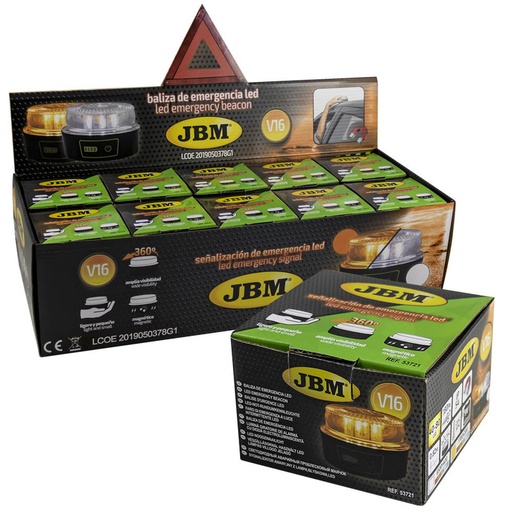 [BJ53721] BALIZA DE EMERGENCIA LED JBM